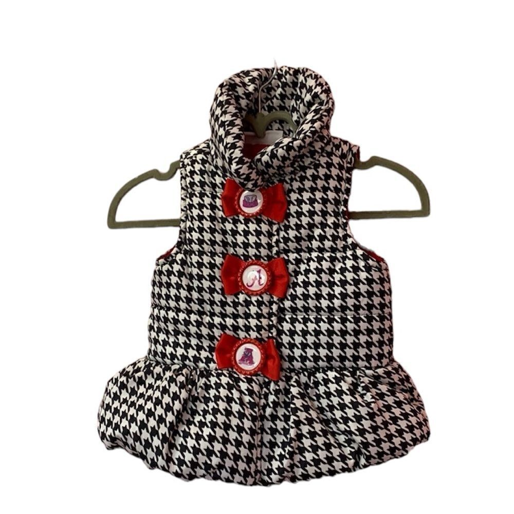 Alabama puffer vest homemade details size 12 months - Picture 2 of 7